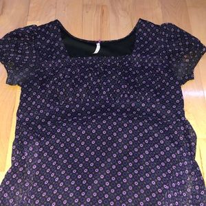 Short sleeve long t-shirt